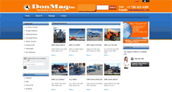 Desktop Screenshot of donmaq.com